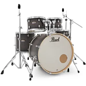 PEARL Decade Maple Batterie 20"/5pcs Satin Black Burst