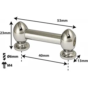 Coquille Spare Drum Tube Lug - Double Tirant - 40Mm