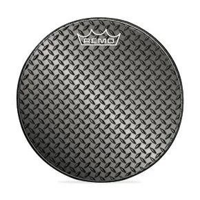 REMO Graphic 22" Bass Diamond Plate