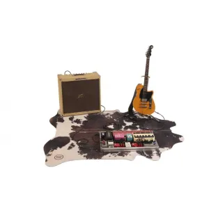 Tapis Drum N Base 185 X 160Cm - Vegan Clara - Noir Et Blanc