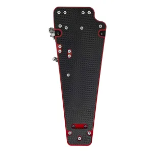 DW CP5002AD4XF Pedale Grosse Caisse Double 5000 Accelerator Xf Extended W/Housse