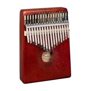 Kalimba Sela 17 Lames Hollow Mahogany - Red