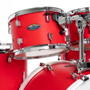 PEARL Decade Maple Batterie 22"/5pcs Matte Racing Red