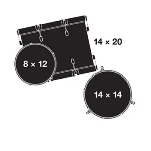 GRETSCH USA Brooklyn Batterie 20"/3pcs Satin Mahogany