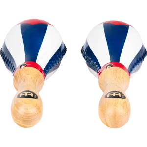Maracas Meinl Rawhide Traditional - Cuba Flag