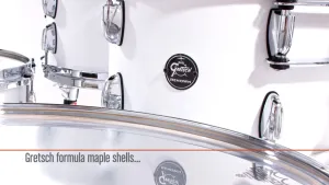 GRETSCH Renown Maple Batterie 22"/4pcs Silver Oyster Pearl