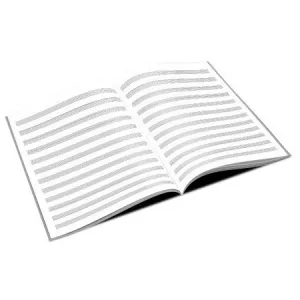 Cahier Musique 12 Portees 48 Pages