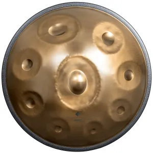 Handpan Sela Harmony - Stainless Steel - Gold - C# Kurd