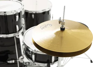 PEARL Roadshow Batterie 22"/5pcs Pack Sabian 2 Cymbales Jet Black