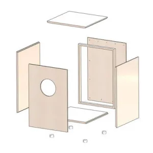 MEINL MYO-CAJ Cajon Kit De Fabrication Cajon 