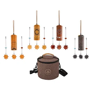 MEINL SONIC ENERGY Carillon Cosmic Bamboo Set- 4 Pcs.- Carrying Bag