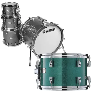 YAMAHA Absolute Hybrid Maple Batterie 20"/4Pcs Jade Green Sparkle