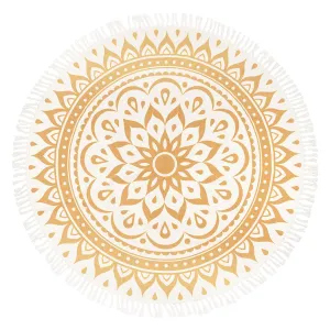 Tapis Meinl Sonic Energy Meditation 200Cm - Vintage Gold - Floral Des