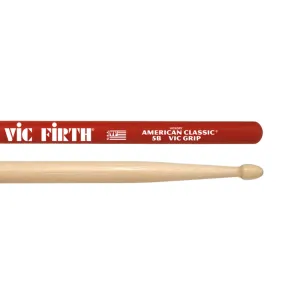 VIC FIRTH 5B American Classic Hickory Grip