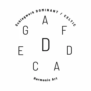 Handpan Schlagwerk 8 Notes - Re Mineur Celtique