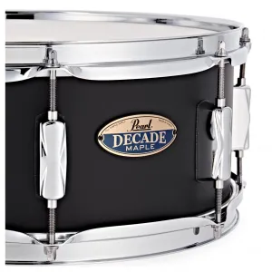 PEARL Decade Maple Caisse Claire 14"x 5.5" Satin Slate Black