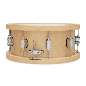 PDP Concept Series Caisse Claire 14"x 6.5" Natural Wood Hoop 20-Ply