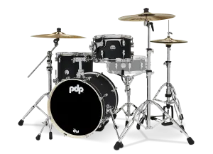 PDP Concept Maple Batterie 18"/3pcs Satin Black