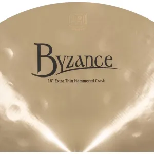 MEINL Byzance Traditional 16" Extra Thin Hammered Crash