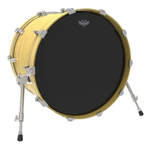 REMO Ebony 22" Bass Ambassador