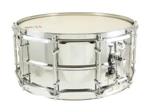WORLDMAX Metal Caisse Claire 14"x 6.5" Steel