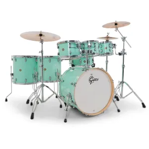 GRETSCH Catalina Maple Batterie 22"/7pcs Seafoam Green