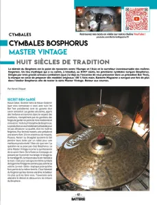 BOSPHORUS Master Vintage 18" Crash