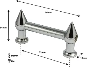 Coquille Spare Drum Tube Lug - GC - 51Mm