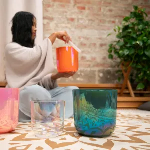 Bol Meinl Sonic Energy Essence Crystal 8"- F3- Mint Blue- Heart