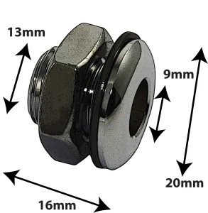 Event Sparedrum De Decompression Die Cast 16mm (X1) Black