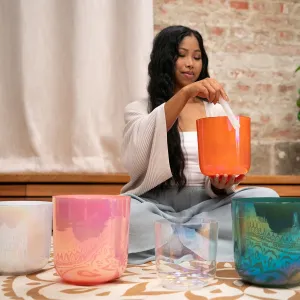 MEINL SONIC ENERGY Bol Essence Crystal 7.5"- G3- Lotus Pink- Throat