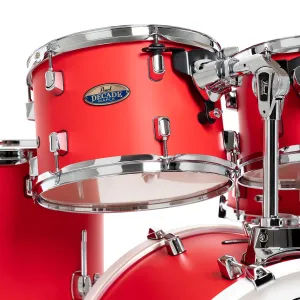 PEARL Decade Maple Batterie 20"/5pcs Matte Racing Red