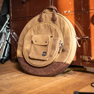 Housse Cymb Meinl 22" Waxed Canvas Collection - Vintage Khaki