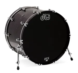 DW Performance Lacquer Batterie 22"/4pcs Ebony Stain