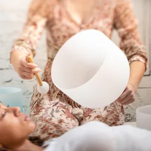 Bol Meinl Sonic Energy Crystal 10" Heart Chakra - Fa - Avec Poignee