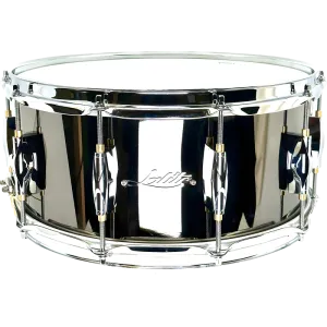 LALITE Caisse Claire 14"X6,5" Laiton Noir / Acajou