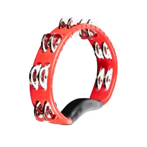 Tambourin Meinl Headliner Demi-Lune - 2 Rangs - Acier - Red