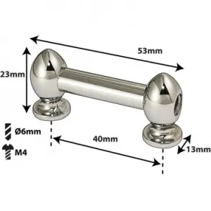 Coquille Spare Drum Tube Lug - Simple Tirant - 40Mm