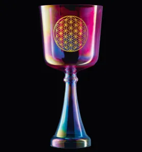 Calice Meinl Sonic Energy 06" Heart Chakra - Pink - Flower Of Life