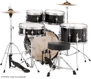 PEARL Roadshow Junior Batterie 16"/5pcs Jet Black
