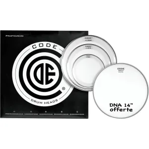 Pack CODE Reso Ring 10"/12"/14" Clear + Dna 14" Coated
