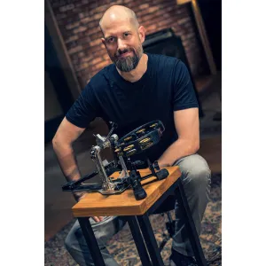 Tambourin Meinl Benny Grebb Tambostep W/ Support Pedale