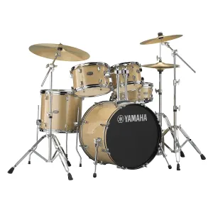 YAMAHA Rydeen Batterie 20"/5Pcs Champagne Glitter + Cymbales