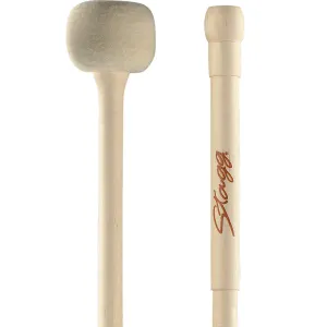 STAGG SMDF2 Mailloche ParadeErableFeutre DurMedium 