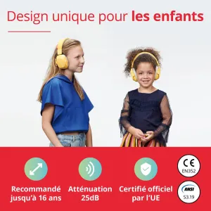 ALPINE Casque Muffy Kids - Jaune