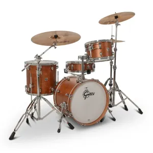 GRETSCH Catalina Club Batterie 18"/4pcs Satin Walnut Glaze