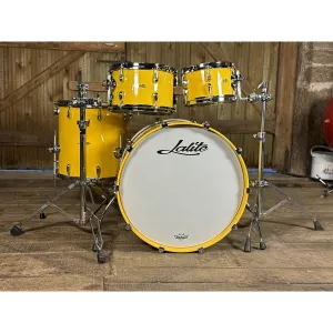 LALITE Erable Batterie 22"/4pcs Ferrari Yellow Gold Glossy