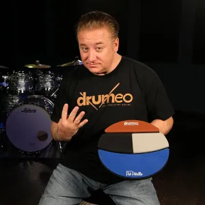 Practice Pad Drumeo 12" - 4 Zones