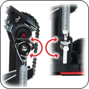 DW CP5000TD4 Pedale Grosse Caisse Simple 5000 Turbo 