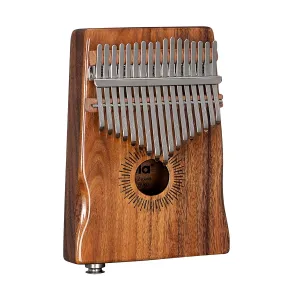 Kalimba Sela 17 Lames Hollow Koa + Pickup